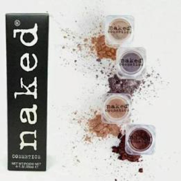 2/$15 Naked Cosmetics 4 pack eye shadow
